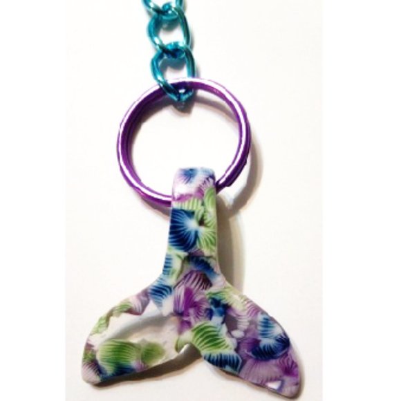 Mermaid Tail Keychain / Bag Charm - Picture 3 of 5